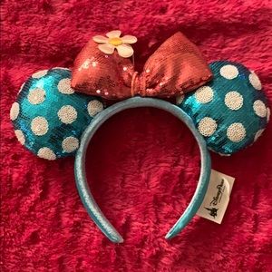 Blue Minnie Ears